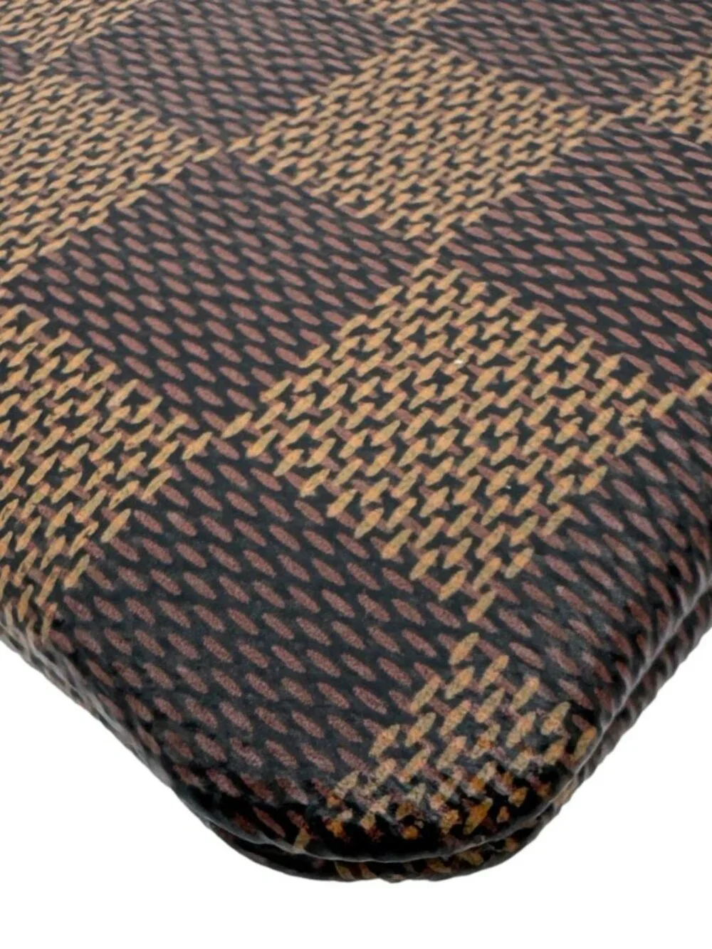 Louis Vuitton  Key Cles Damier Ebene Pouch Brown
